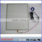 GreenTouch 19" 4 wire resistive touch screen for high quality desktop touch monitor