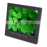 L8008HD VGA BNC Video Audio 8" Screen TFT LCD Color HD Monitor for PC,CCTV Cam,DVD