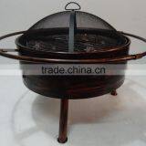Copper Painted Garden Fire Pit thumbnail-1