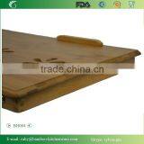 BH004/Light Folding Laptop Versatile Bamboo Serving Table Bed Tray With Long Leg thumbnail-3