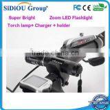 Super Bright Zoom LED Flashlight Torch thumbnail-1