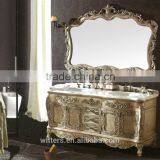 Royal Gold Bathroom Vanity With Soft Close Hinges WTS201 thumbnail-3
