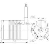 With ROAR and IFMAR Standards 4Poles Sensorless 3650 Brushless 540 Motor thumbnail-4