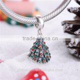 Mysterious Royal Castle Dangling Flower Antique 925 Sterling Silver Charms Pendant thumbnail-6