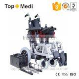 Elderly Care Products 4 Wheel Electric Wheelchair With Lead Batteries thumbnail-2