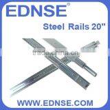 EDNSE S20-C Adjustable 20" Rack Rail Slides for All 19 Inch Standard Chassis or Cabinet