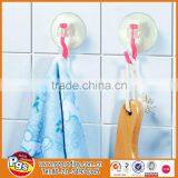 Removable Plastic Clear Window Locking Suction Cup Hooks thumbnail-1