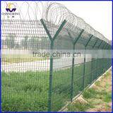 Dark Green Wire Mesh Fence for Boundary Wall for Railway thumbnail-6