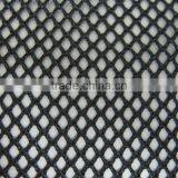 Black Polyester Mesh Fabric