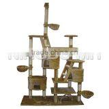 Faux Fur Covered Cat Climbing Tree thumbnail-1