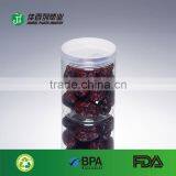 Food Grade Peanut Butter Clear Plastic Jar PET Material Transparent Cookie Jar Wholesale Round Shape Takeaway Food Container thumbnail-2