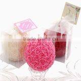 Small Rose Flower Ball DIY Crafts Mold Handmade Decorative Silicone Soap And Candle Molds thumbnail-3