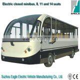 Electric Enclosed Sightseeing Bus, 11 Seater, CE Approved