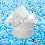 UPVC Plastic Elbow 45 With Inspection DIN thumbnail-1