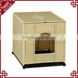 Cat Pet Product Factory Latest Supply Resin Wicker & Metal Craft Luxury Cat Cage thumbnail-2