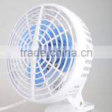 15W 2-Speed Clip Fan, 6-Inch, White thumbnail-3
