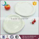 Wholesale Peach Heart Luxury Porcelain Dinner Plate thumbnail-2