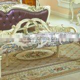 Palace Princess Sofa Chair, Special Designed Wood Carved Chaise Lounge Chair, European Bedroom Furniture Chair (BF01-ML031) thumbnail-1