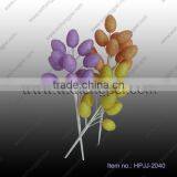 Foam Egg/ 11pcs Easter Egg Picks/ Easter Foam Egg With Decoration Paper Wrapped thumbnail-1