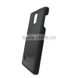 Real Carbon Fiber Phone Case PC Bottom Phone Shell Protective Back Cover for Samsung Note 4 thumbnail-4