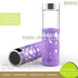 Sporting Goods Hand Blown Pyrex Glass Hot Sports Water Bottle thumbnail-5