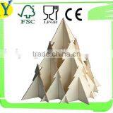 Wood Christmas Tree Decoration 3D thumbnail-1