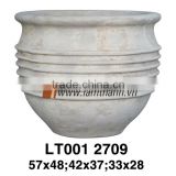 Vietnam Round High Quality White Painted Glazed For Home And Garden