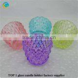 Scented Crystal Candle Coloured Candle in Glass Jar thumbnail-2