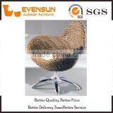 Rattan Swivel Chair Wicker Furniture thumbnail-1