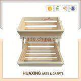 Large Capacity Chinese Feature Wooden Fruit Basket for Storaging thumbnail-3