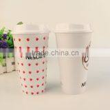 PP Material Wholesale Plastic Reusable Coffee Cups thumbnail-5