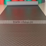 Low price leaf texture entrance print door mat