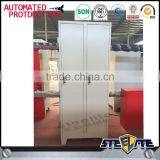2 Door Steel Lockable Wardrobe Steel Locker Cabinet thumbnail-6