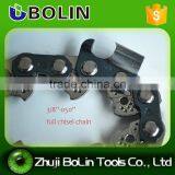 Petrol Chain Saw Wood Cutting Machine Full Chisel 3/8" Pitch Chainsaw Saw Chain thumbnail-2