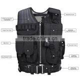 Durable Nylon All Man Size Security Vest Tactical in Black Green Khaki Color thumbnail-5