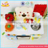 Wholesale Baby Wooden Kitchen Sets Toy, Top Fashion Kids Wooden Kitchen Sets Toy, Interesting Children Toy Kitchen W10C146 thumbnail-5
