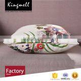 Custom Magpies Digital Printed Linen Throw Pillow Cover thumbnail-2