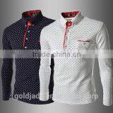 Custom High Quality Mens Dri Fit Hemp Golf Polo Shirts Wholesale thumbnail-3