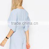 2015 Fashionable Hot Sale OEM Customized Playsuit With Kimono Sleeve thumbnail-2