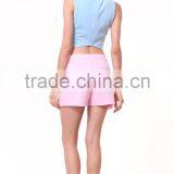 2015 Summer Sleeveless Women Plain Crop Tops Wholesale thumbnail-3