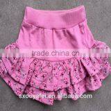 stocklot apparel of girl's lovely high quality mini skirts hot sale