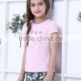 OEM Service New Design Children T-shirt Custom Girl's Printing T-shirt thumbnail-1