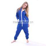 Cheap Adult Onesie Hooded Pajama Zipper up Adult Onesie Plain Colour thumbnail-2