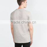 Mens Casual Polyester Blank t Shirt With Pocket thumbnail-2