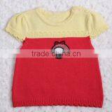 New Style Baby Pink Sweater Dress thumbnail-3