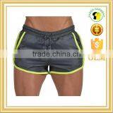 Mens Polyester Gym Workout Shorts Sexy Sport Shorts thumbnail-1