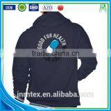 Custom Prinit Cotton Zipper Sweatshirt no Hood thumbnail-2
