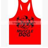 2016 Trade Assurance 100% Cotton Custom Print Athletic Tank Top thumbnail-6