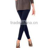 Hot Sales Breathable Spandex Fabric Full-length Pull-on Leggings With Wide Elastic Waistband thumbnail-3