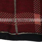 Trendy England Style Design Women Poncho With Classic Plaid thumbnail-3